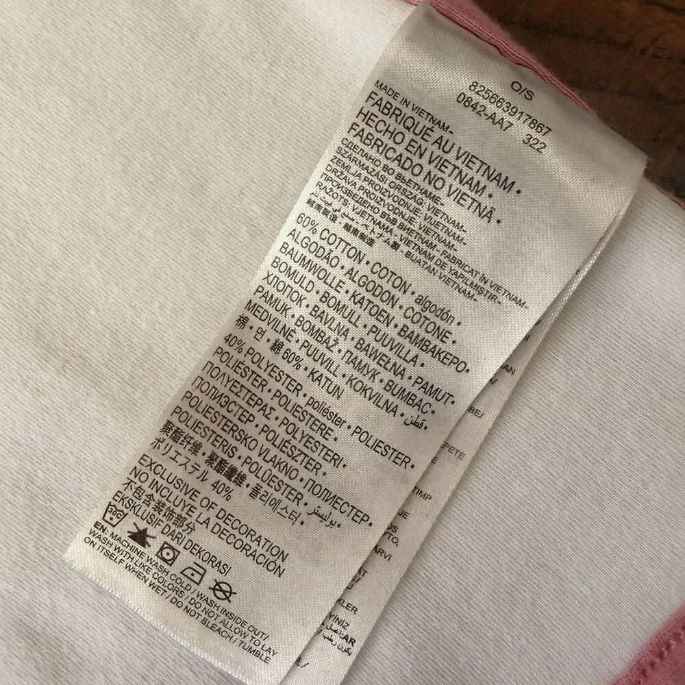 Nike Baby Milestone Blanket Pink Air Max Sneakers Numbers 1-12 Blanket Only